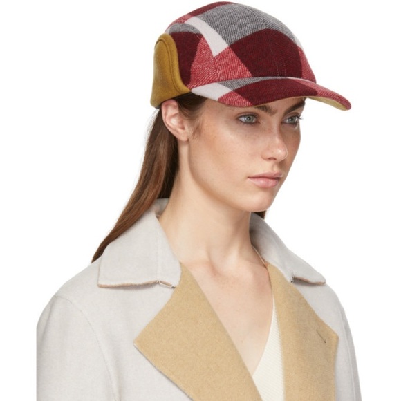 Plaid Pilot Cap - Picture 5 of 8